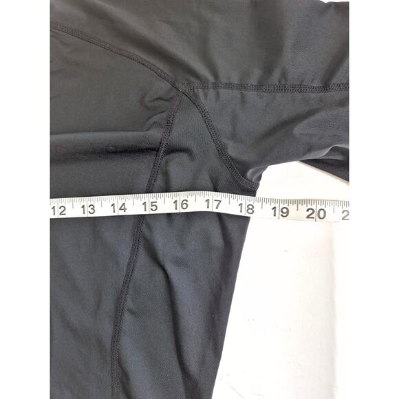 TESLA Compression Shirt Mens Medium Black Short Sleeve Performance Active Gym - Picture 5 of 6